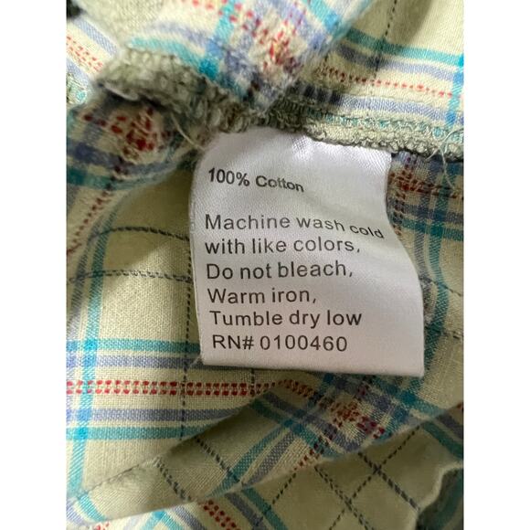 KAVU Plaid Button UP XXL - Picture 4 of 5